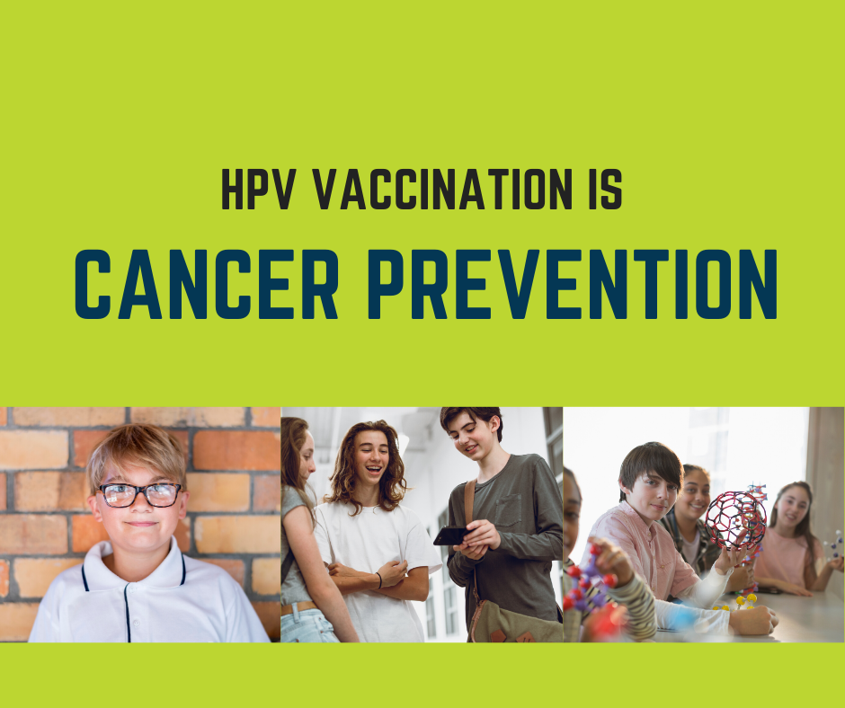 Featured image for “HPV Vaccination is Cancer Prevention”
